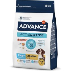 Advance Puppy Sensitive Salmon Dry Dog Food 3 Kg. - Advance