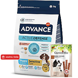 Advance Puppy Sensitive Salmon Dry Dog Food 3 Kg. - Advance