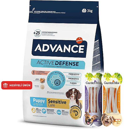 Advance Puppy Sensitive Salmon Dry Dog Food 3 Kg. - 1