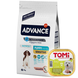 Advance - Advance Puppy Sensitive Salmon Dry Dog Food 3 Kg.