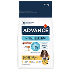 Advance Sensitive Hassas Somonlu Köpek Maması 12 Kg + Temizlik Mendili - Advance