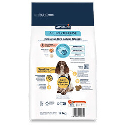 Advance Sensitive Salmon Adult Dry Dog Food 12 Kg. - Thumbnail