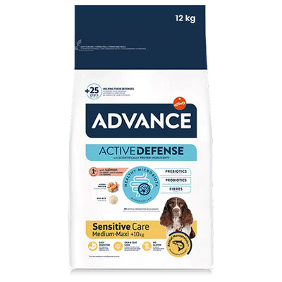 Advance Sensitive Salmon Adult Dry Dog Food 12 Kg.