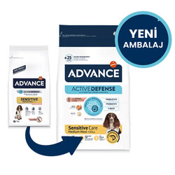 Advance Sensitive Salmon Adult Dry Dog Food 12 Kg. - Thumbnail