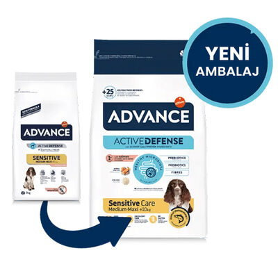 Advance Sensitive Salmon Adult Dry Dog Food 12 Kg.