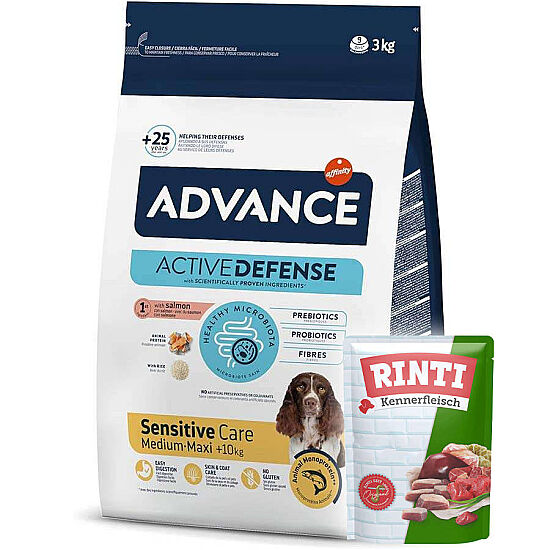 Advance Sensitive Salmon Adult Dry Dog Food 3 Kg. - 1