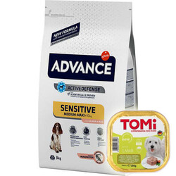 Advance - Advance Sensitive Salmon Adult Dry Dog Food 3 Kg.
