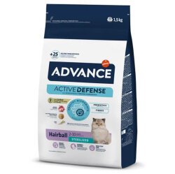 Advance Sterilised Hairball Dry Cat Food 1,5 Kg. - 1