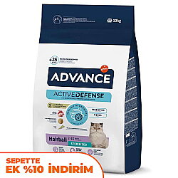 Advance Sterilised Hairball Kısırlaştırılmış Kedi Maması 10 Kg - Advance