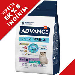 Advance - Advance Sterilised Hairball Kısırlaştırılmış Kedi Maması 10 Kg