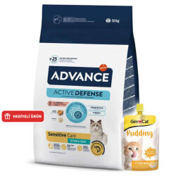 Advance Sterilised Salmon Dry Cat Food 10 Kg. - 1