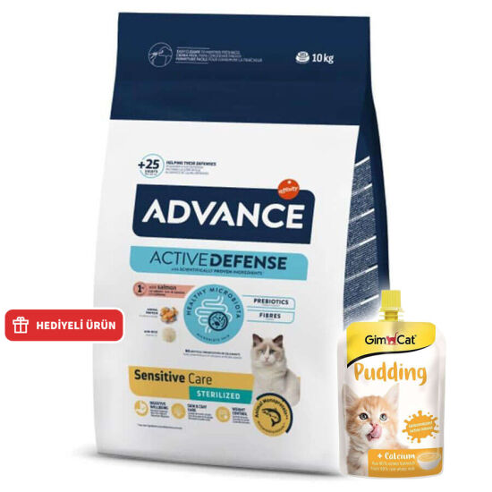 Advance Sterilised Salmon Dry Cat Food 10 Kg. - 1