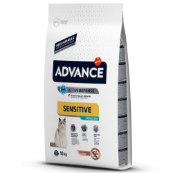 Advance Sterilised Salmon Dry Cat Food 10 Kg. - Thumbnail