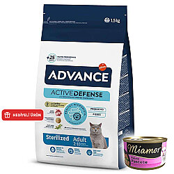 Advance Sterilised Turkey Adult Dry Cat Food 1,5 Kg. - Advance