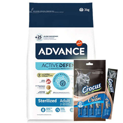 Advance - Advance Sterilised Turkey Adult Dry Cat Food 3 Kg.