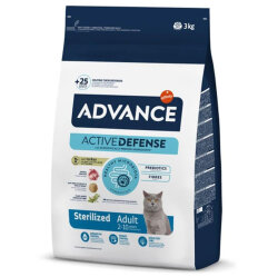 Advance Sterilised Turkey Adult Dry Cat Food 3 Kg. - 2