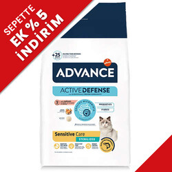 Advance - Advance Sterilized Kısırlaştırılmış Somonlu Kedi Maması 10 Kg