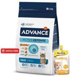 Advance Chicken and Rice Adult Dry Cat Food 1,5 Kg. - Advance