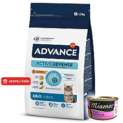 Advance Chicken and Rice Adult Dry Cat Food 1,5 Kg. - Advance