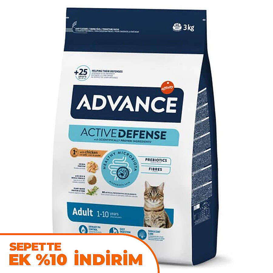 Advance Tavuk Etli Kedi Maması 3 Kg 