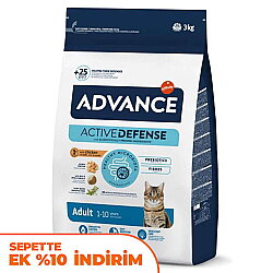 Advance Tavuk Etli Kedi Maması 3 Kg - Advance