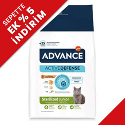 Advance - Advance Young Sterilised Kitten Dry Cat Food 1,5 Kg.
