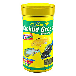 AHM Cichlid Green Granulat Balık Yemi 1000 ML - Ahm