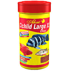 AHM Cichlid Large XL Chips Balık Yemi 1000 ML - Ahm