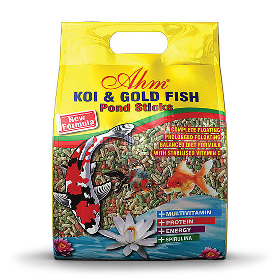 AHM Colour Pond Mix Sticks Koi Ve Japon Balığı Yemi 1000 Gr - 1