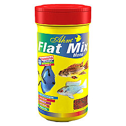 AHM Flat Mix Menu Balık Yemi 250 ML - Ahm