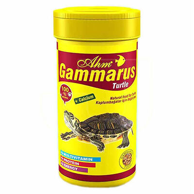AHM Gammarus Kaplumbağa Yemi 1000 ML - 120 Gr