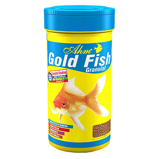 AHM Gold Fish Granulat Balık Yemi 100 ML - 1