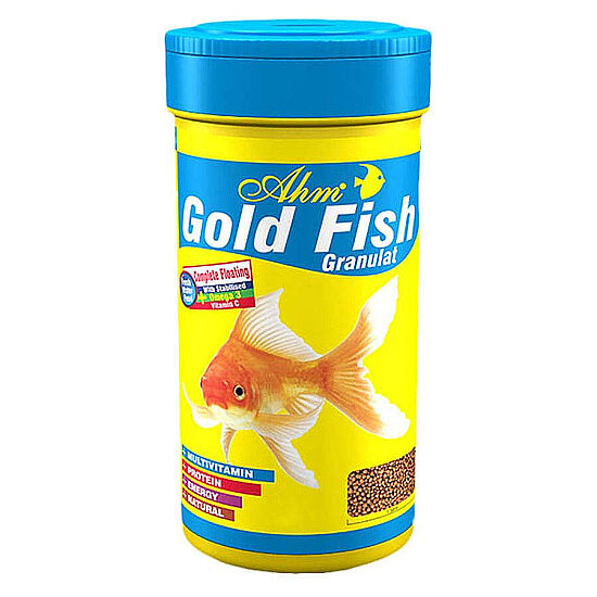 AHM Gold Fish Granulat Balık Yemi 1000 ML - 1