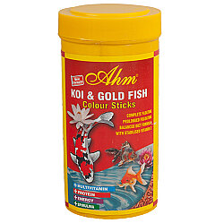 AHM Koi Gold Fish Colour Sticks Balık Yemi 250 ML - Ahm