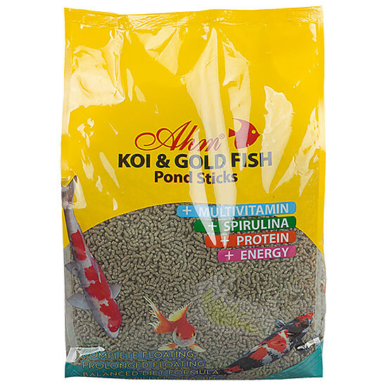 AHM Koi Gold Fish Green Sticks Balık Yemi 1000 Gr - 1