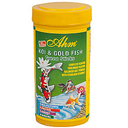 AHM Koi Gold Fish Green Sticks Balık Yemi 250 ML - Ahm