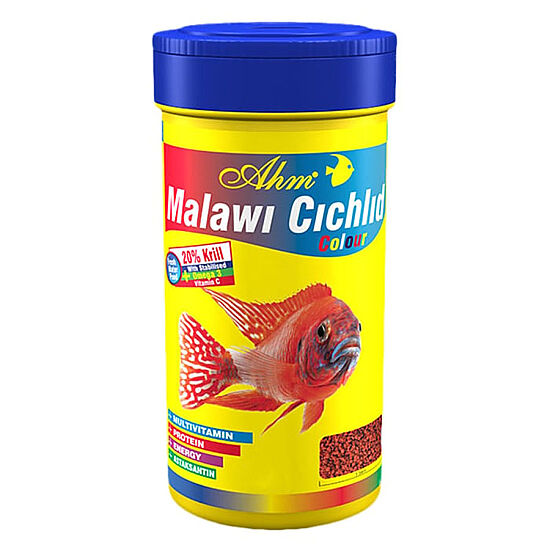 AHM Malawi Cichlid Colour Granulat Balık Yemi 100 ML - 1