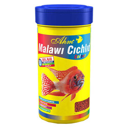 Ahm - AHM Malawi Cichlid Colour Granulat Balık Yemi 100 ML