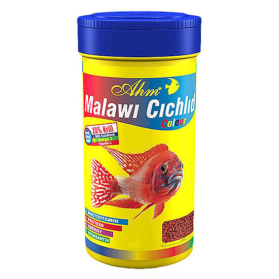AHM Malawi Cichlid Colour Granulat Balık Yemi 1000 ML - 1