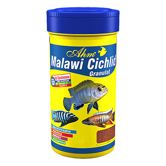 AHM Malawi Cichlid Granulat Balık Yemi 100 ML - 1