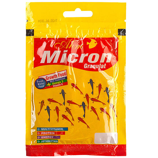AHM Micron Granulat Yavru Balık Yemi 15 Gr - 1