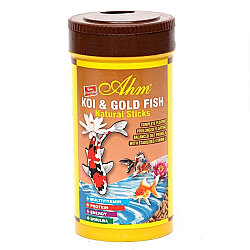 AHM Pond Natural Sticks Koi ve Japon Balığı Yemi 1000 ML - Ahm