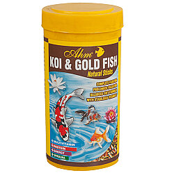 AHM Pond Natural Sticks Koi ve Japon Balığı Yemi 250 ML - Ahm