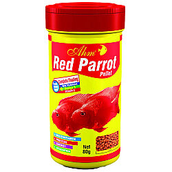 AHM Red Parrot Pellet Balık Yemi 1000 ML - Ahm