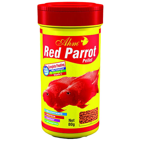 AHM Red Parrot Pellet Balık Yemi 1000 ML - 1