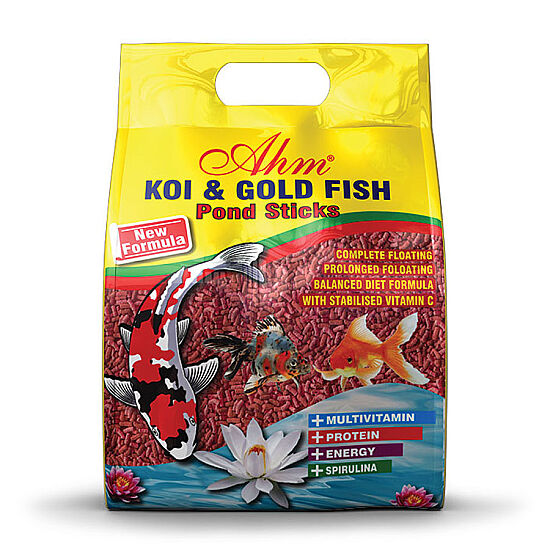 Ahm Red Pond Sticks Koi Ve Japon Balığı Yemi 1000 Gr - 1