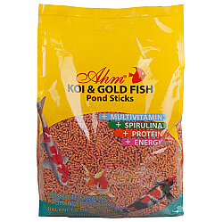 Ahm Red Pond Sticks Koi ve Japon Balığı Yemi 1000 Gr - Ahm