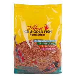 Ahm - Ahm Red Pond Sticks Koi Ve Japon Balığı Yemi 1000 Gr