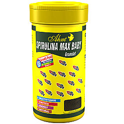 AHM Spirulina Max Baby Granulat Yavru Balık Yemi 100 ML - Ahm