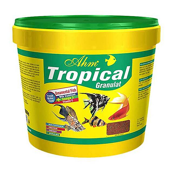 AHM Tropical Granulat Balık Yemi 3000 Gr - 1